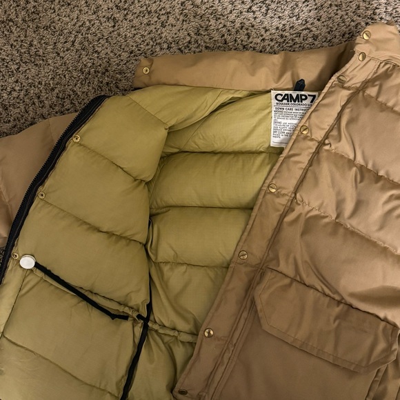 70s Vintage CAMP 7 - down puffer jacket - Picture 3 of 3